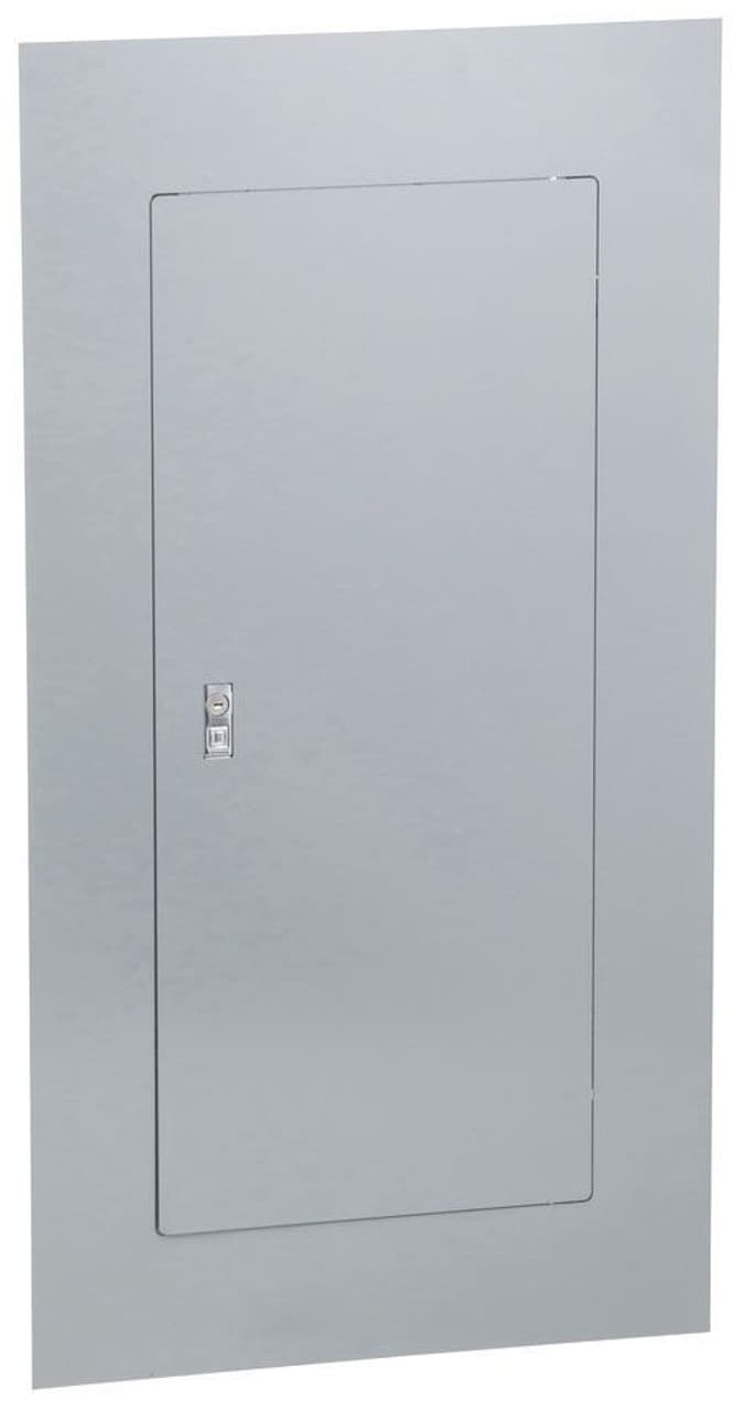 Schneider Electric NC38S Square D by Schneider Electric NC38S is a panelboard enclosure cover designed for Type 1 surface mounting. It measures 965mm in height and 508mm in width (approximately 38 inches by 20 inches), providing compatibility with specific enclosure sizes. This cover is crafted from steel and finished in gray, offering a degree of protection classified under NEMA 1 standards, which is suitable for general indoor use to protect against dust, light, and indirect splashing but is not watertight. NC38S on Powermatic Associates