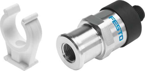Festo 8000108 pressure transmitter SPTW-P100R-G14-A-M12 Authorisation: (* RCM Mark, * c UL us - Listed (OL)), CE mark (see declaration of conformity): to EU directive for EMC, Materials note: (* Contains PWIS substances, * Conforms to RoHS), Measured variable: Relative 8000108 on Powermatic Associates