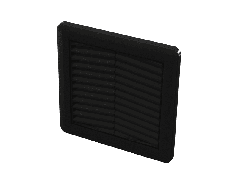 Saginaw Control SCE-N3RFGA44 Filter & Grille Assy. Type 3R, Height:5.90", Width:5.90", Depth:1.20",  SCE-N3RFGA44 on Powermatic Associates
