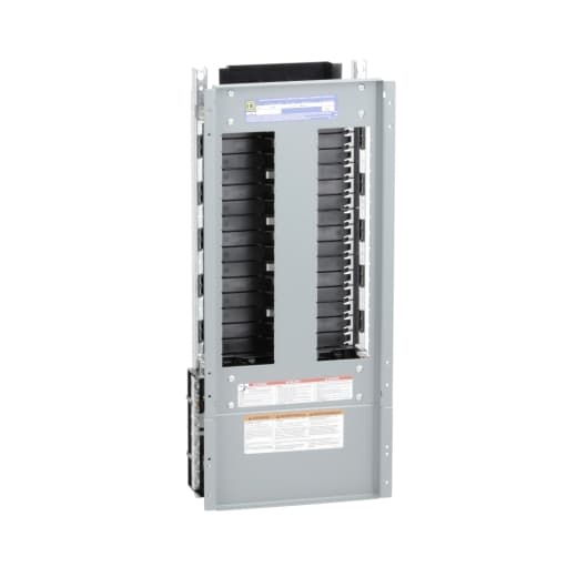 Schneider Electric NF430L1 Square D by Schneider Electric NF430L1 is a panelboard designed for three-phase (3PH-4W) networks, with a rated voltage of 480Y/277Vac and a rated current of 125A. This panelboard interior accommodates up to 30 circuits within its 30 spaces, suitable for aluminium busbars. It is compatible with line and neutral aluminium lugs ranging from 6AWG to 2/0AWG, ensuring a broad range of connection possibilities for various electrical setups. NF430L1 on Powermatic Associates