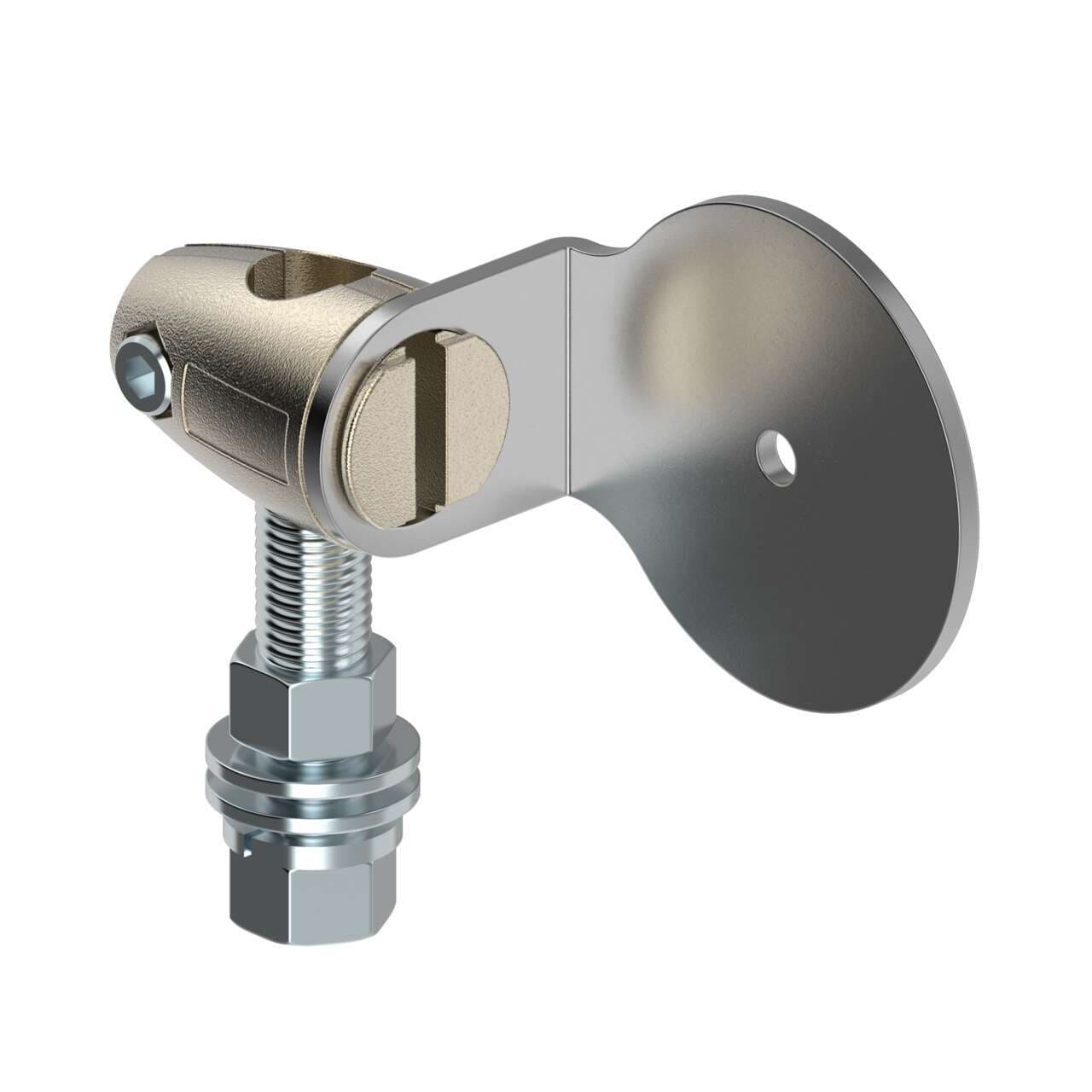 Banner SMB50RFA SMB50RFA Bracket: Swivel with Tilt and Pan Movement 50 mm Diameter Plate for Mounting a Reflector wth 3/8-16x2in Bolt Thread Mount SMB50RFA on Powermatic Associates