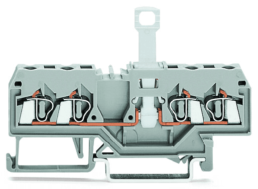WAGO 280-805 280-805 WAGO - Disconnect terminal block; center marking; 4-conductor; 5 mm wide; orange 280-805 on Powermatic Associates