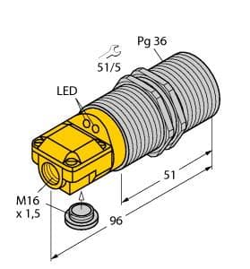 BI25-G47SR-VP4X2 on Powermatic Associates