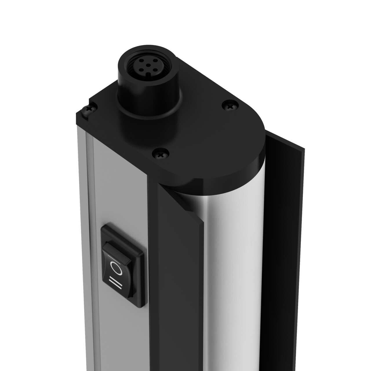 Banner WLB32C285EPB WLB32 Work Light Bar; Switched Hi/Low/Off; Length: 285 mm; Voltage: 12-30 V dc; Environmental Rating: IP40; Color: White; Cascadable; Eye Shield; 2 m (6.5 ft) Integral Cable; Diffuse window WLB32C285EPB on Powermatic Associates