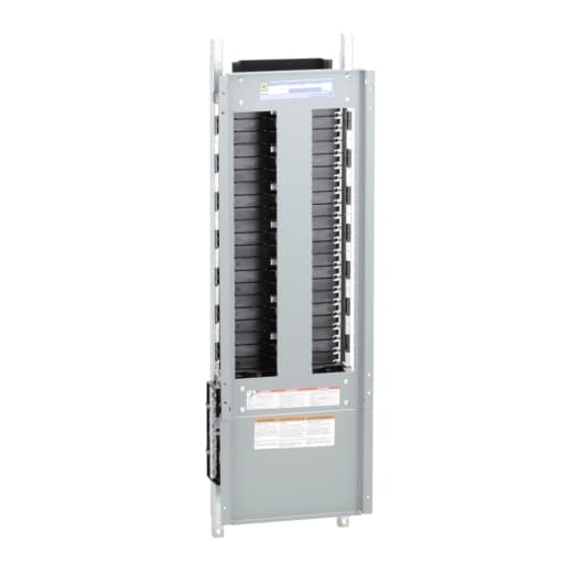 Schneider Electric NF442L2 Square D by Schneider Electric NF442L2 is a panelboard designed for three-phase (3PH-4W) networks, with a rated voltage of 480Y/277Vac and a rated current of 250A. This panelboard interior accommodates up to 42 circuits within its 42 spaces, ensuring compatibility with a wide range of applications. It is constructed with aluminium busbars and includes aluminium lugs for both line and neutral connections, supporting cross-sections from 6AWG to 350kcmil. NF442L2 on Powermatic Associates