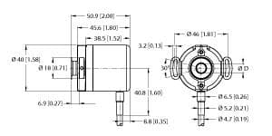 Turck REI-E-112I8E-2B1024-C REI-E-112I8E-2B1024-C Turck - REI-E-112I8E-2B1024-C Incremental Encoder, Efficiency Line REI-E-112I8E-2B1024-C on Powermatic Associates