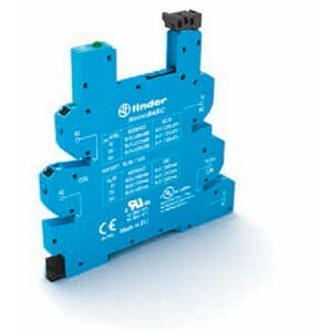 Finder 93.60.0.125 Finder 93.60.0.125 is a socket designed for use with spring/push-in connection types. It supports a rated current of 10A and operates at a control voltage that is compatible with DIN rail installations. The socket is designed to work within a network frequency labeled as MasterBASIC and adheres to the EN61984 standard for output voltage (DC). It offers a degree of protection rated at IP20 and is suitable for use with systems requiring 125Vdc or 125Vac (50Hz/60Hz). The net depth of the socket is specified as 125mm, and its power consumption is indicated by the color white. 93.60.0.125 on Powermatic Associates