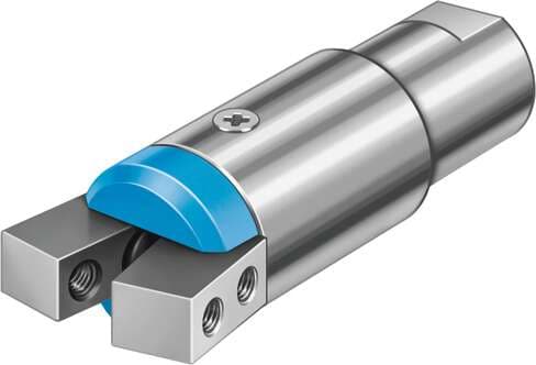 Festo 185695 angle gripper HGWM-08-EO-G8 Micro, with clamping spigot. Size: 8, Max. angular gripper jaw backlash ax,ay: 0,5 deg, Max. gripper jaw backlash Sz: 0,03 mm, Max. opening angle: 17 deg, Repetition accuracy, gripper: <: 0,02 mm 185695 on Powermatic Associates
