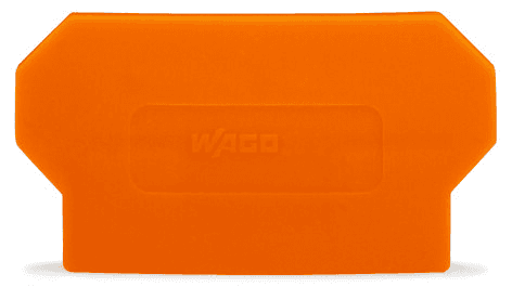 WAGO 282-327 282-327 WAGO - Separator plate; 2 mm thick; oversized; orange 282-327 on Powermatic Associates
