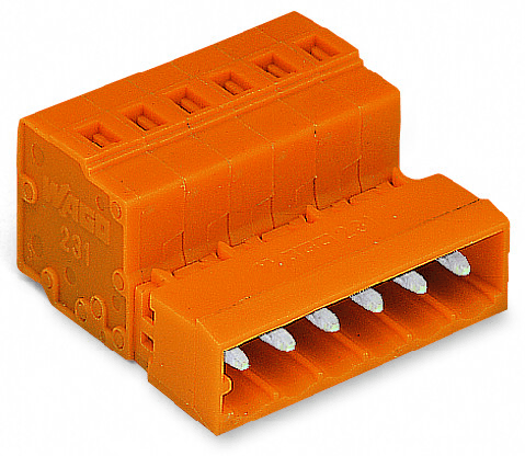 WAGO 231-638 231-638 WAGO - 1-conductor male connector; CAGE CLAMP®; 2.5 mm²; Pin spacing 5.08 mm; 8-pole; 2,50 mm²; orange 231-638 on Powermatic Associates