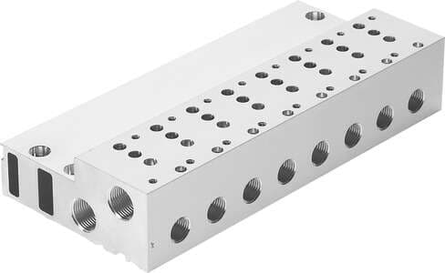 Festo 525234 manifold block MHA4-PR2-3-1/4 For sub-base valves MHA4-... Max. number of valve positions: 2, Corrosion resistance classification CRC: 2 - Moderate corrosion stress, Product weight: 440 g, Mounting method for sub-base: (* with through hole, * with top-hat 525234 on Powermatic Associates