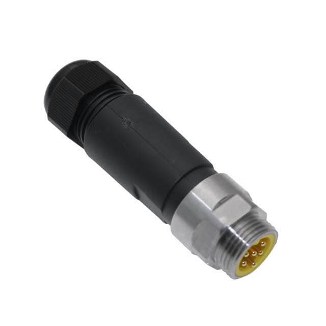 Mencom FFIN-4MPM-FWX-SS Foundation Fieldbus, Field Wireable, 4 Pole, 7/8UN2 Male Straight, 15A, Stainless Steel FFIN-4MPM-FWX-SS on Powermatic Associates
