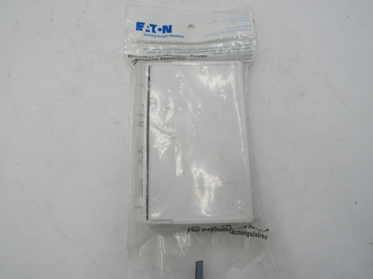 Eaton S3966W-SP S3966W-SP Eaton - Eaton non-metallic GFCI or decorator cover S3966W-SP on Powermatic Associates