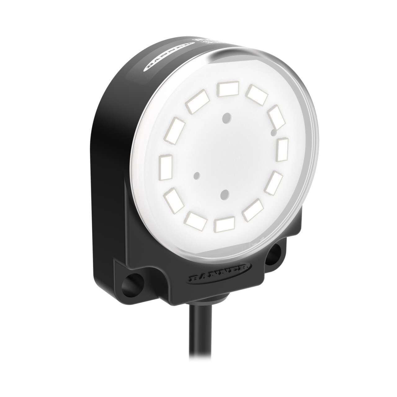 Banner WL50F-3WQP WL50-3 Work Light, PWM Dimming; Voltage: 12-30 V dc; IP65/67/69K; Color: Daylight White: 5K; Surface Mount Base, 150 mm (6 in) M12 PVC Pigtail QD WL50F-3WQP on Powermatic Associates