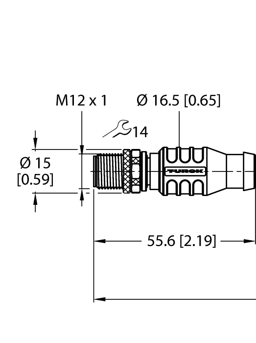 Turck RSC CBC5 572-0.5M RSC CBC5 572-0.5M Turck - RSC CBC5 572-0.5M DeviceNet™ Cordset, Extension Cordset RSC CBC5 572-0.5M on Powermatic Associates