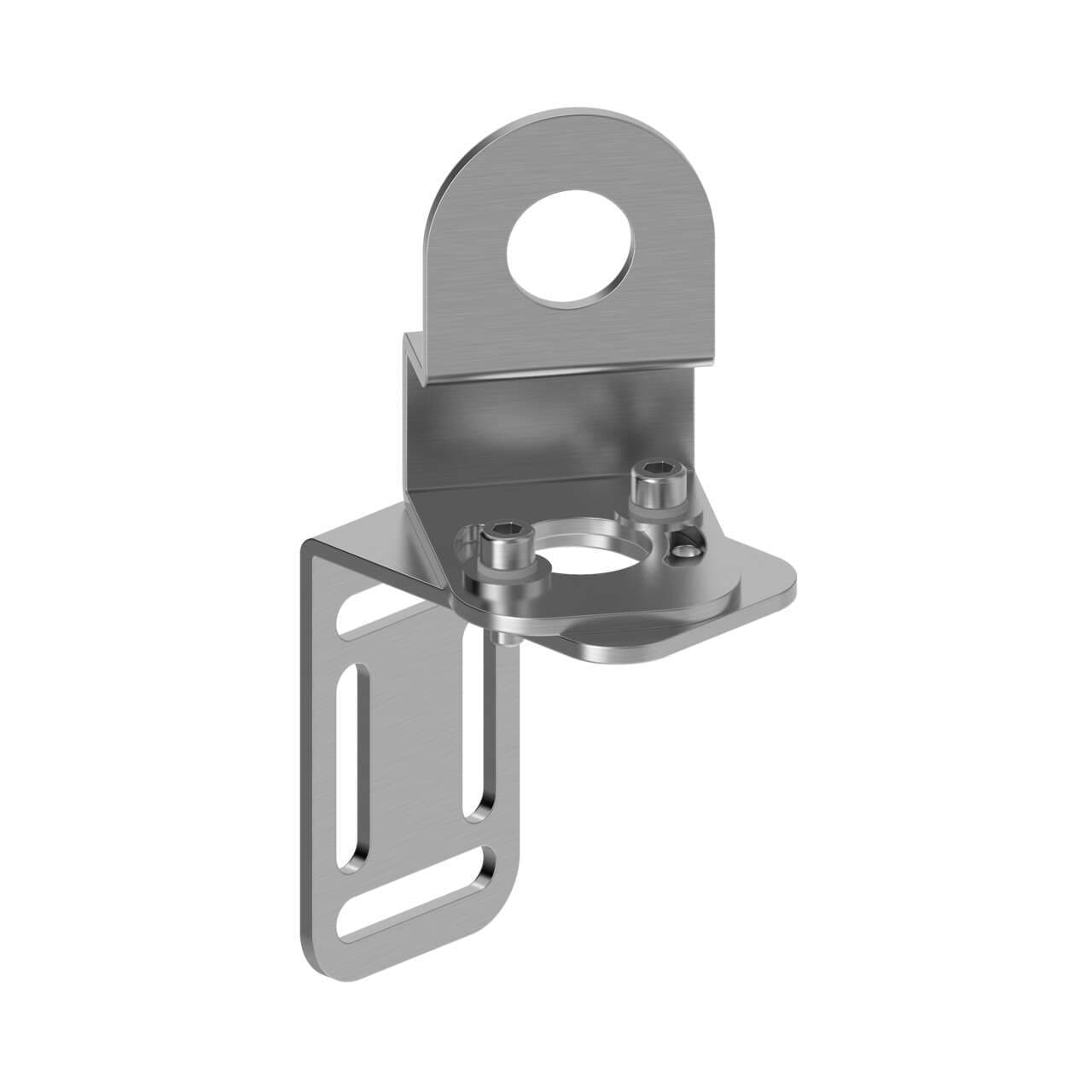 Banner SMB18UR Bracket: 2 part universal rotating stainless steel; Allows full horizontal movement; Allows full vertical movement SMB18UR on Powermatic Associates