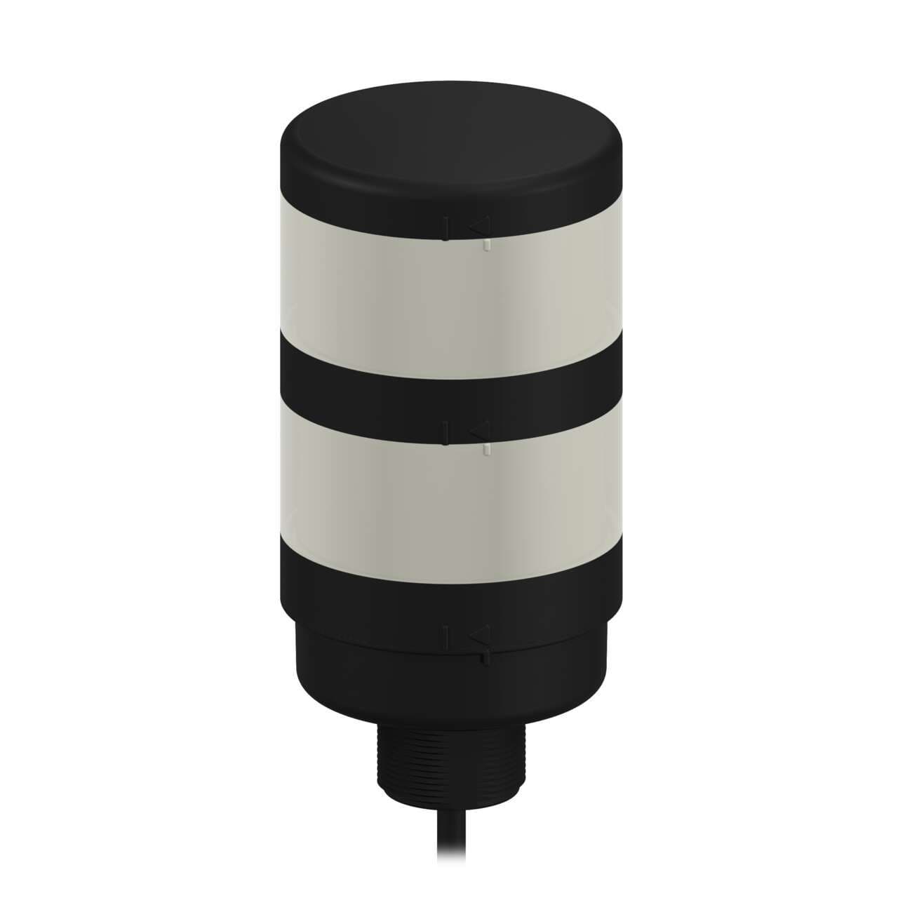 Banner TL70GR TL70 Tower Light; Black Housing: 2-Color Indicator; Voltage: 12-30 V dc; Environmental Rating: IP65; Input: Bimodal; Colors: Green Red; 2 m (6.5 ft) Integral Cable TL70GR on Powermatic Associates