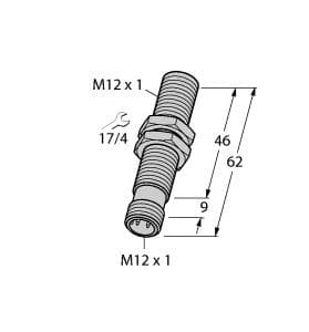 Turck BI4-M12-LIU-H1141 BI4-M12-LIU-H1141 Turck - BI4-M12-LIU-H1141 Inductive Sensor, With Analog Output BI4-M12-LIU-H1141 on Powermatic Associates