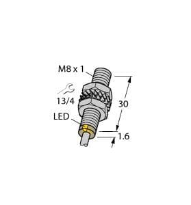 Turck BI3U-EM08-AN6X BI3U-EM08-AN6X Turck - BI3U-EM08-AN6X Inductive Sensor BI3U-EM08-AN6X on Powermatic Associates