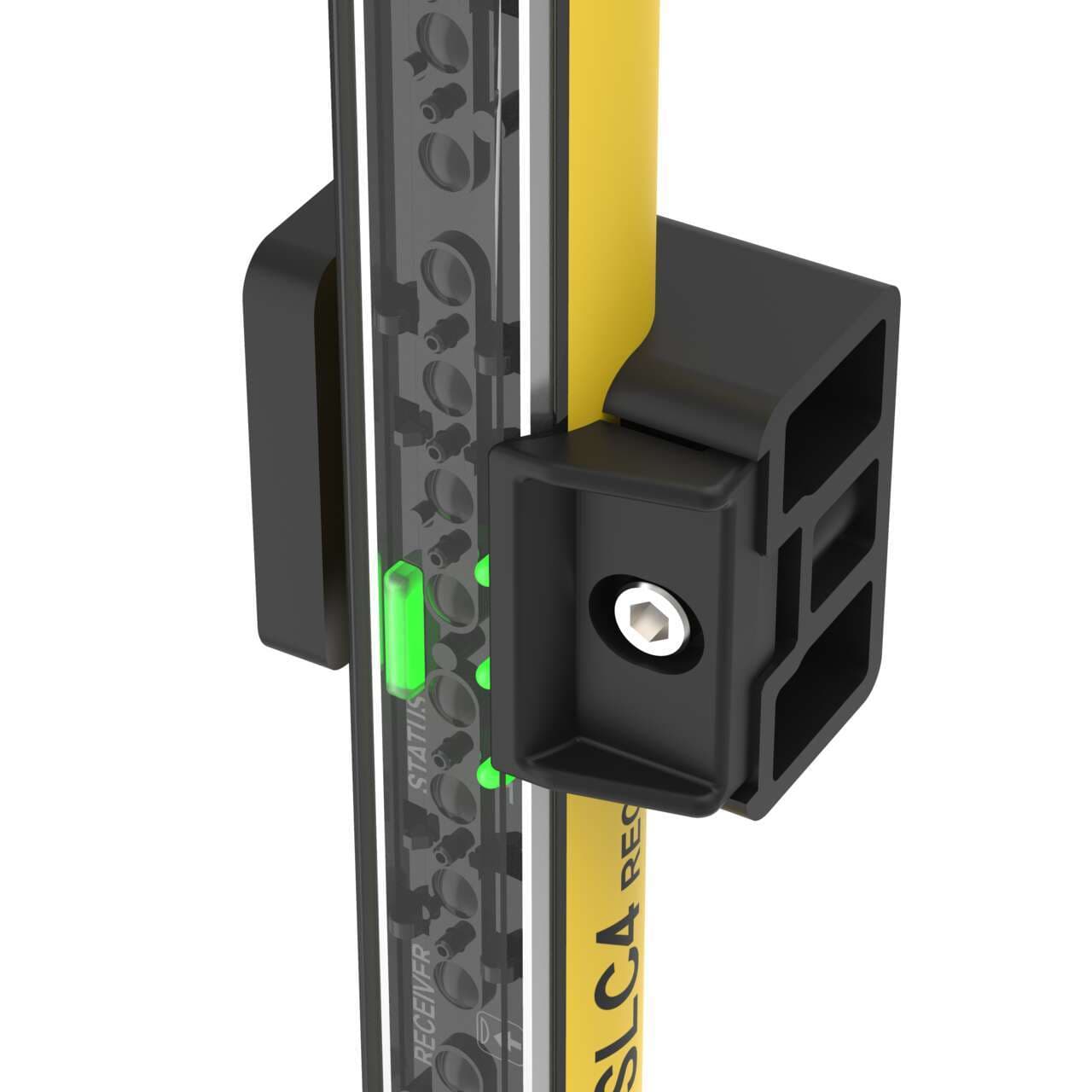 Banner SLC4A-MBK-12 Banner SLC4A-MBK-12 - SLC4, Accessory Bracket: Side Mount; Includes 2 Brackets; Rotation: +/- 15 degrees; Glass-Filled Polycarbonate SLC4A-MBK-12 on Powermatic Associates