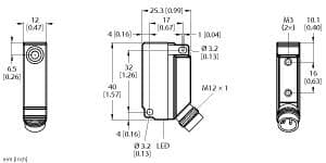 Turck BI5U-Q12-AP6X2-H1141 BI5U-Q12-AP6X2-H1141 Turck - BI5U-Q12-AP6X2-H1141 Inductive Sensor, With Extended Switching Distance BI5U-Q12-AP6X2-H1141 on Powermatic Associates