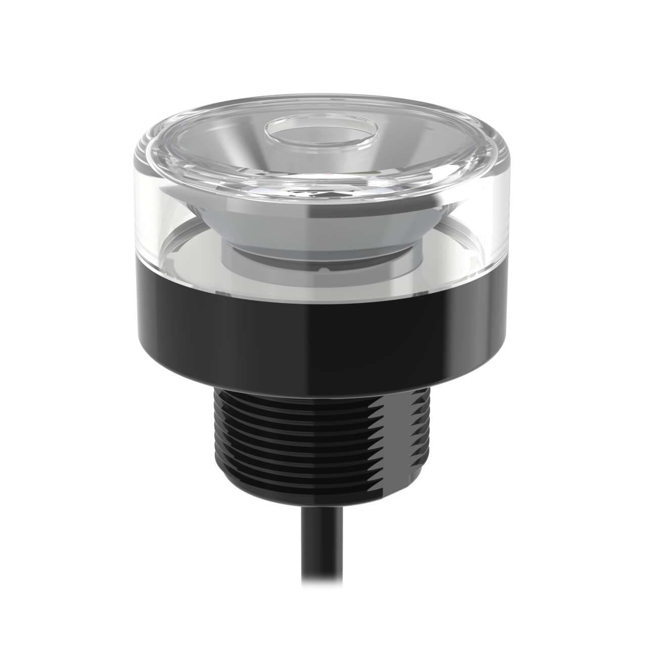 Banner K50PBLSQP K50 Pro with PICK-IQ Series: RGB Beacon Light: Perimeter View; Voltage: 10-30 V dc; Housing: Polycarbonate; IP69K; Input: Bimodal; Colors: Multicolor; 150 mm (6 in) 4-pin M12 PVC Pigtail QD K50PBLSQP on Powermatic Associates