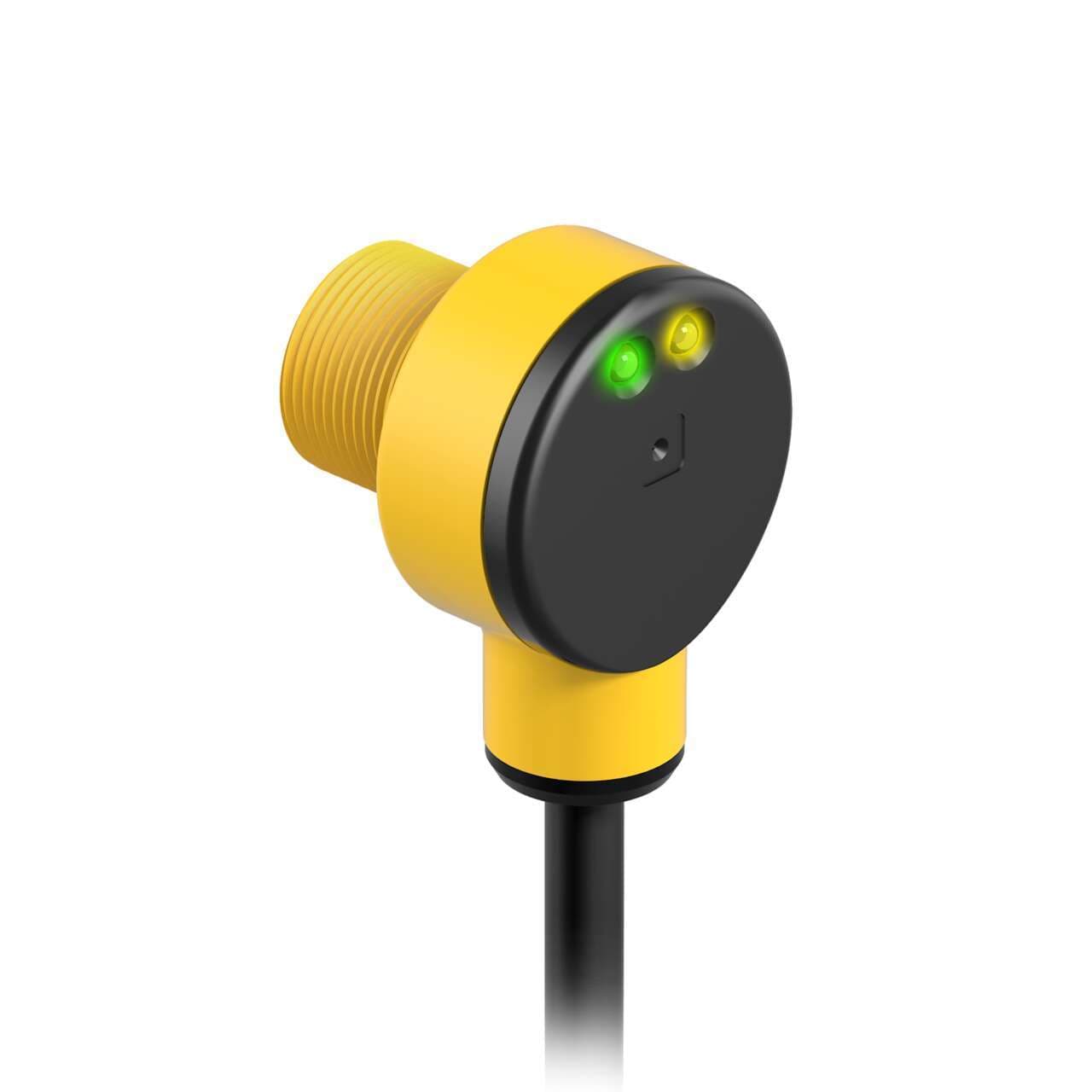 Banner T18SN6LPM5V EZ-BEAM T18 Series: Threaded R-Angle Polar Retro; Range: 2 m; Input: 5 V dc (Lit 43417); Output:NPN; M12 Integral QD T18SN6LPM5V on Powermatic Associates