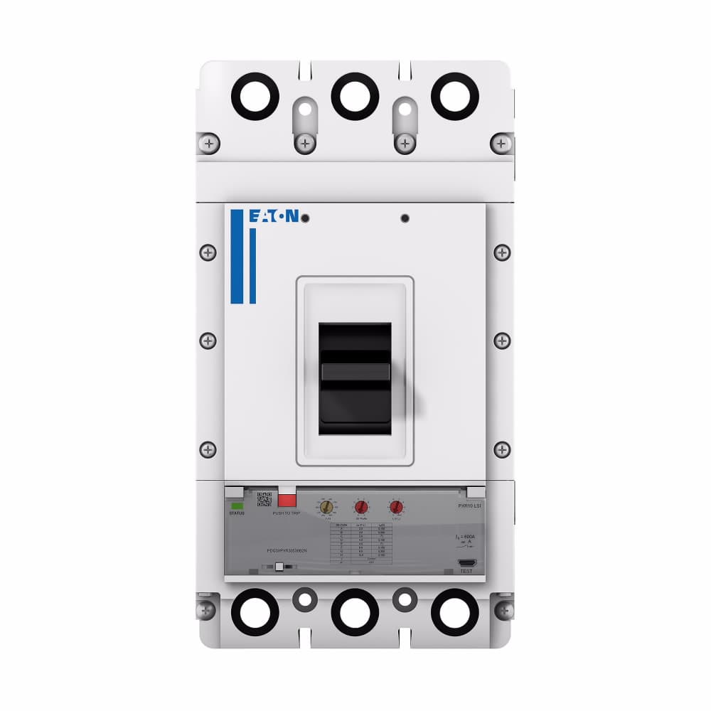 Eaton PDG32FH250B2NL Eaton Power Defense molded case circuit breaker, Globally Rated, Frame 3, Two Pole, 250A High Override, 25kA/480V, PXR10 LSI TU, Standard Terminals Load Only (PDG3X2TA631) PDG32FH250B2NL on Powermatic Associates