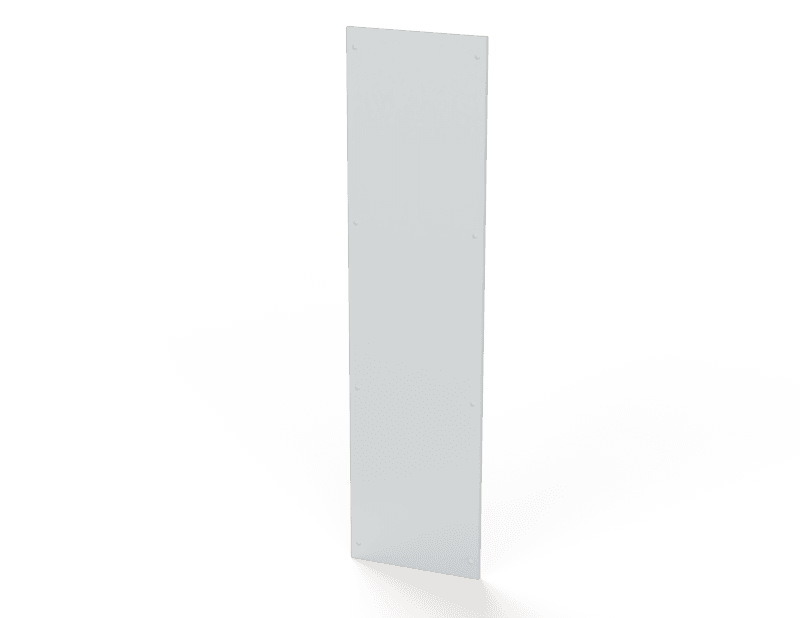 Saginaw Control SCE-EP1805LG IMS End Plate, Height:70.62", Width:17.75", Depth:0.75", Powder coated RAL 7035 gray. SCE-EP1805LG on Powermatic Associates