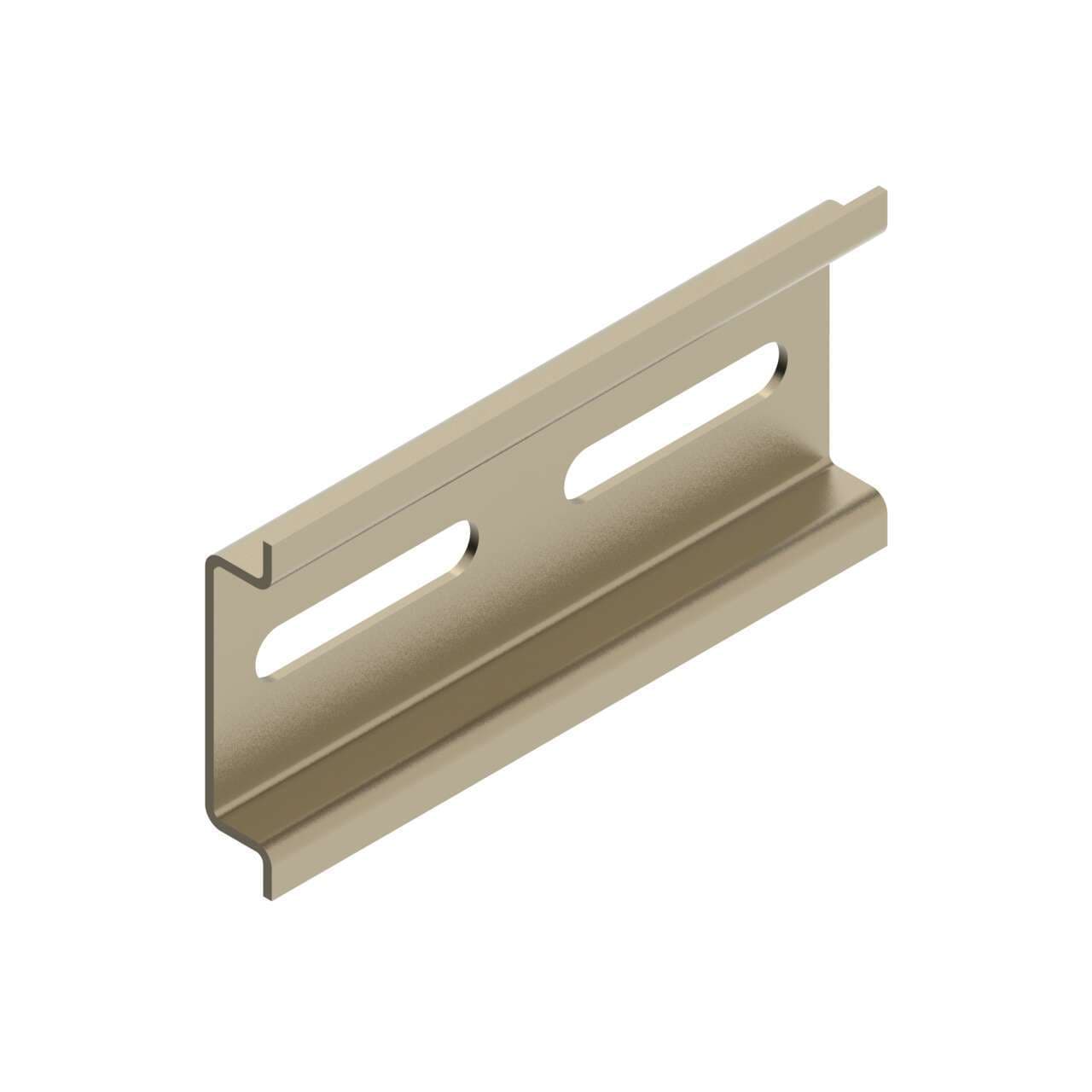 Banner DIN-35-70 35 mm DIN Rail Track; 70 mm length track; Accommodates up to 4 MD 14 Amplifiers DIN-35-70 on Powermatic Associates
