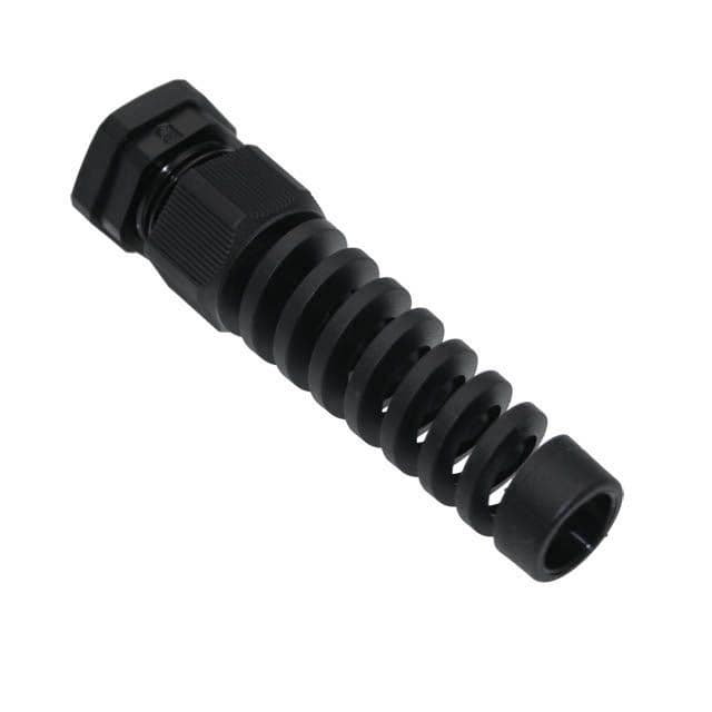 Mencom PCG-11R-BS PG11, Plastic Gland, With Flex Strain Relief, Black, 0.118 - 0.257 PCG-11R-BS on Powermatic Associates