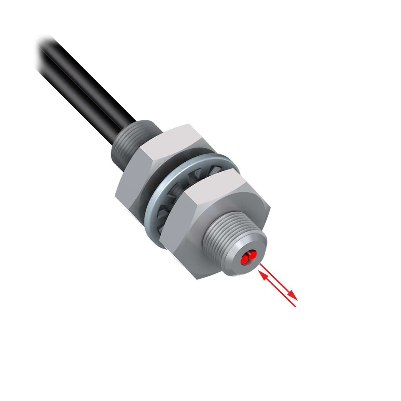 Banner PBT26UHF Plastic Fiber, Diffuse Reflective; Core Dia.: 0.5 mm; Fiber Length 2 m; Thread; DuraBend, Free cut PBT26UHF on Powermatic Associates