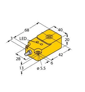 Turck BI15-Q20-ADZ32X2 BI15-Q20-ADZ32X2 Turck - BI15-Q20-ADZ32X2 Inductive Sensor BI15-Q20-ADZ32X2 on Powermatic Associates