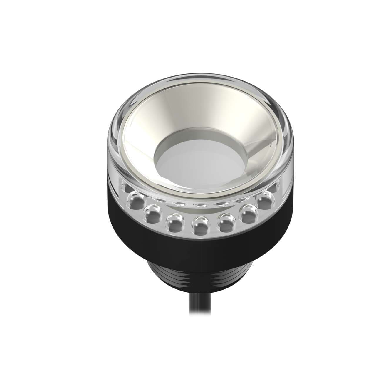 Banner K50BCLXRXP K50 Beacon EZ-LIGHT: 1-Color Perimeter & Top View; Voltage: 12-30 V dc; Housing: Polycarbonate; IP69K; Input: PNP; Colors: Red; 2 m (6.5 ft) Integral Cable K50BCLXRXP on Powermatic Associates