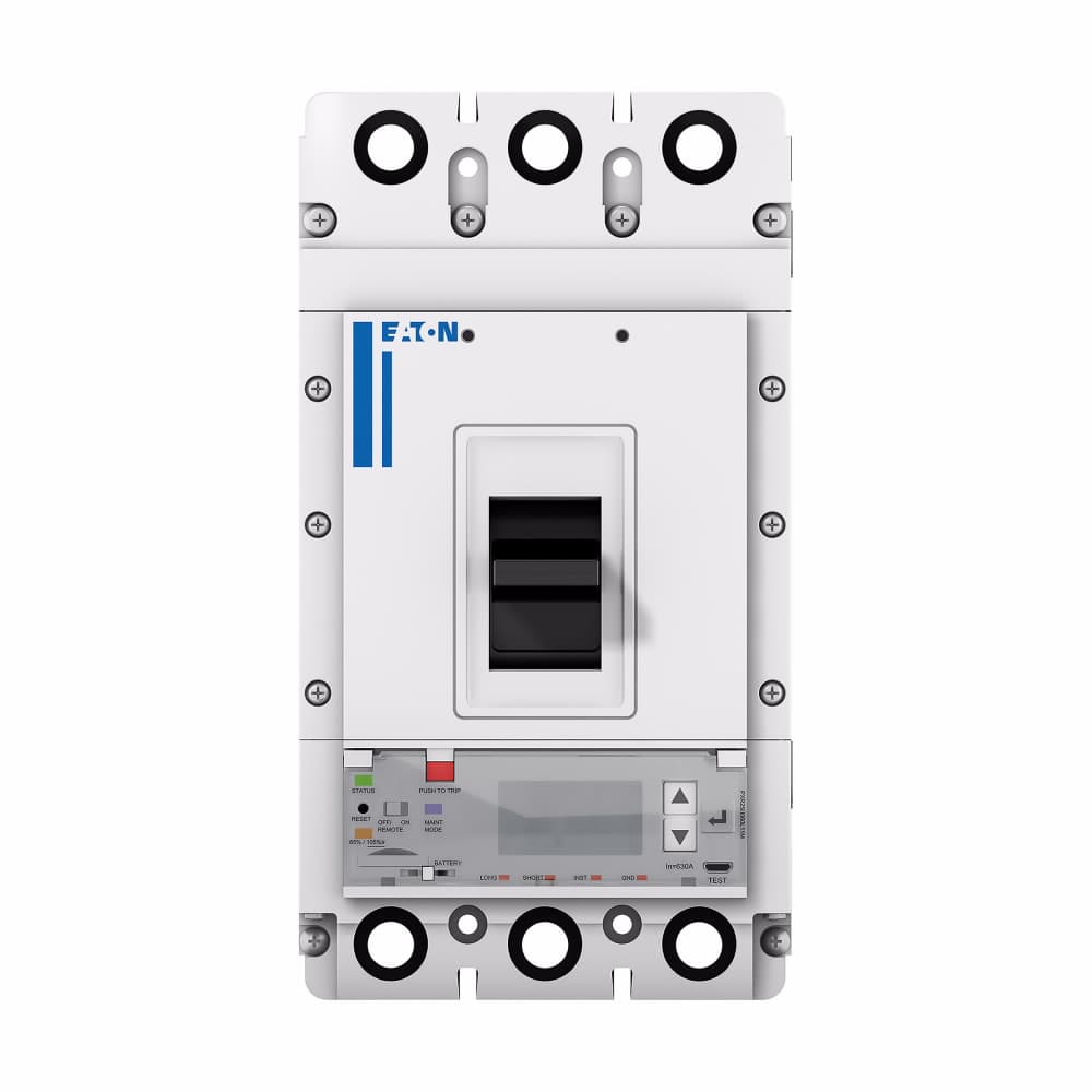 Eaton PDG32FH250P3WN Eaton Power Defense molded case circuit breaker, Globally Rated, Frame 3, Two Pole, 250A High Override, 25kA/480V, PXR25 LSIG w/ Modbus RTU, ZSI and Relays, No Terminals PDG32FH250P3WN on Powermatic Associates