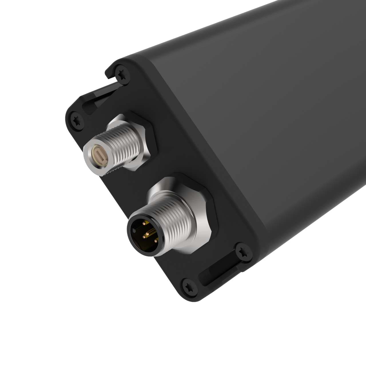 Banner LEDUV365LA435XG6-PHQ Vision Light: 435 mm Linear Array - IP50; Dimmable Active High; 18 High Intensity 365 nm UV LEDs - 24 V dc; Clear Glass Window; 5-pin M12 QD LEDUV365LA435XG6-PHQ on Powermatic Associates