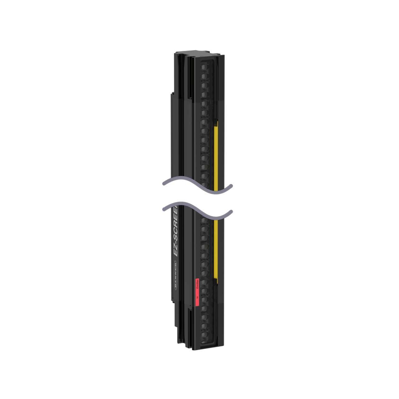 Banner SLLCE23-1120-S EZ-SCREEN LS Cascade, Emitter; Resolution: 23 mm; Range: 12 m (40 ft); Defined Area: 1120 mm (44.1 in); Housing: Black; Connection: Removable Disconnect (RD); Mounting Hardware and Cable/M12 Pigtail Ordered Separately SLLCE23-1120-S on Powermatic Associates