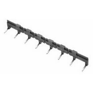Finder 095.08.0 8-Way Jumper Link for 48 Series / 95.83.3 & 95.85.3 sockets (black) 095.08.0 on Powermatic Associates