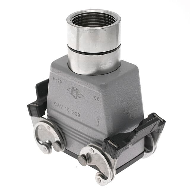 Mencom CAVT-10.6G Standard, Rectangular Hood, size 57.27, Double Latch with gasket, Top 1.0-NPT cable entry, High Construction CAVT-10.6G on Powermatic Associates