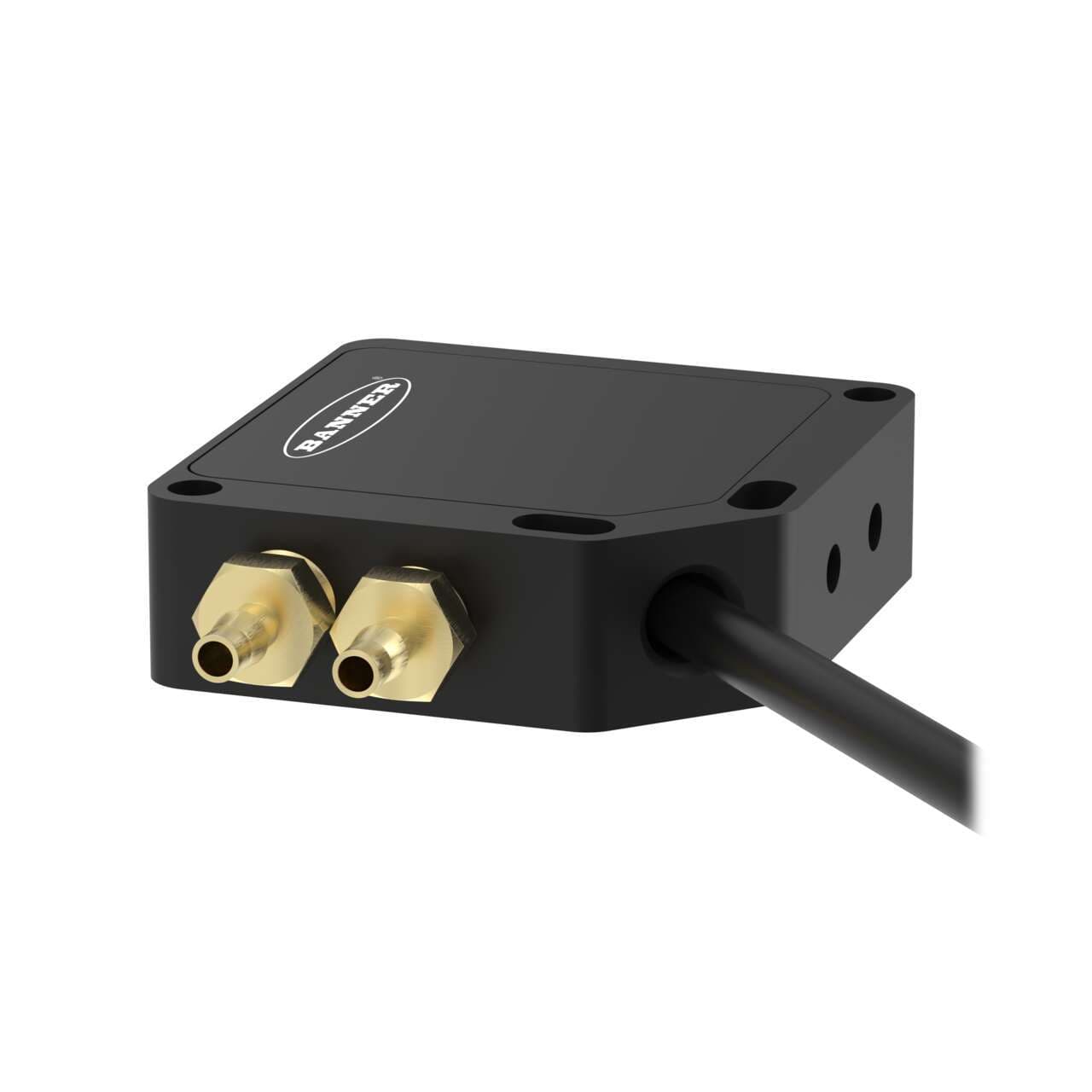 Banner QM42-DPS5-1Q Banner QM42-DPS5-1Q - Differential Pressure Sensor +/- 5 in W.C.; 1-Wire Serial Interface; 2.09 m (6.9 ft) 5-pin M12 Pigtail QD QM42-DPS5-1Q on Powermatic Associates