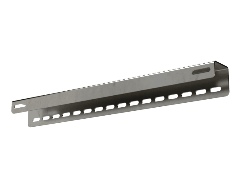 Saginaw Control SCE-SPMP05 Strap, IMS Subpanel Mtg. (Galvanneal), Height:1.75", Width:17.50", Depth:1.84", Powder coated white SCE-SPMP05 on Powermatic Associates