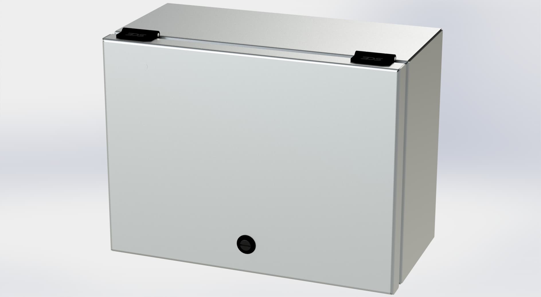 Saginaw Control SCE-L9126ELJSS S.S. ELJ Trough Enclosure, Height:9.00", Width:12.00", Depth:6.00", #4 brushed finish on all exterior surfaces. Optional sub-panels are powder coated white. SCE-L9126ELJSS on Powermatic Associates