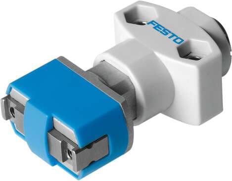 Festo 197562 parallel gripper HGPM-08-EZ-G6 Micro, stroke compensation. Size: 8, Stroke per gripper jaw: 2 mm, Max. replacement accuracy: 0,2 mm, Repetition accuracy, gripper: <: 0,05 mm, Number of gripper fingers: 2 197562 on Powermatic Associates