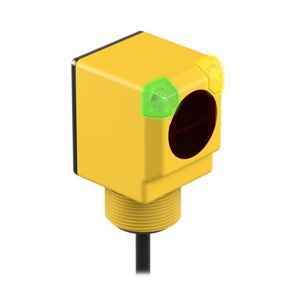 Banner Q40SN6FF600 EZ-BEAM Q40 Series: Fixed Field; Range: 600 mm; Input: 10-30 V dc; Output: Complementary NPN; 2 m (6.5 ft) Cable Q40SN6FF600 on Powermatic Associates