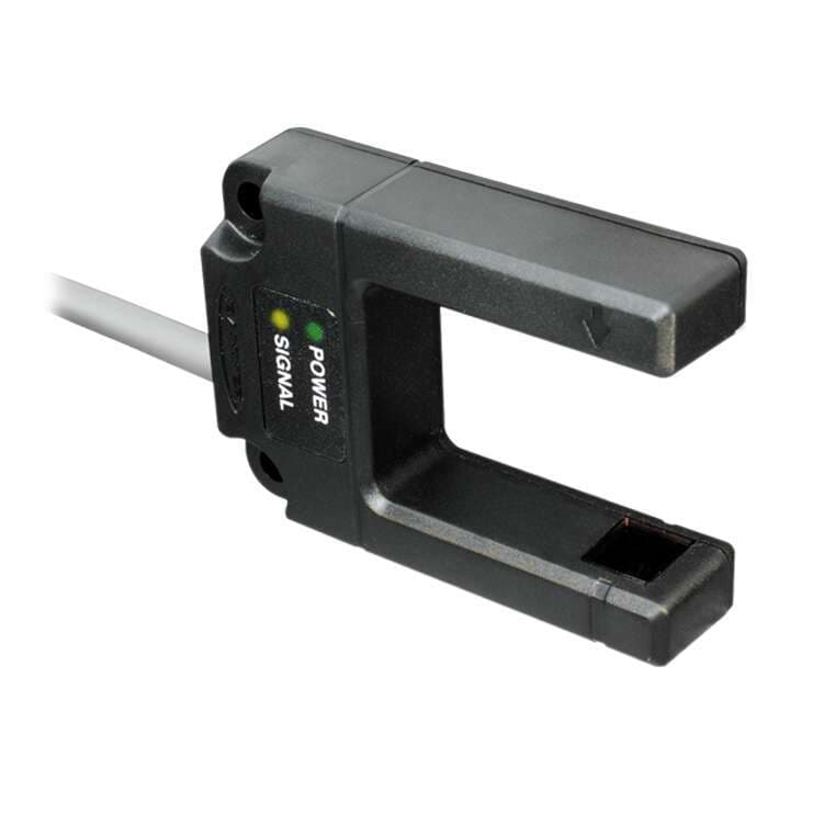 Banner SLE30B6VY SLE30 EXPERT Series: Teach Mode Slot Sensor; Slot width: 30 mm; Input: 10-30 V dc; Output: Bipolar: 1 NPN; 1 PNP; 2 m (6.5 ft) Cable SLE30B6VY on Powermatic Associates