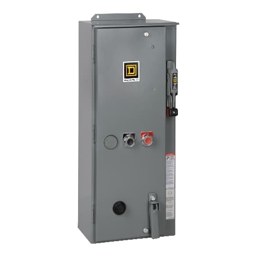 Schneider Electric 8539SDA15V81AF4G26H30T Non-Rever. Combo Starter Size 2, 3P, Motor Logic SSOLR, NEMA 12 +Options 8539SDA15V81AF4G26H30T on Powermatic Associates