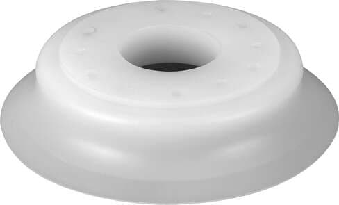 Festo 191045 vacuum suction cup ESV-80-ES Wearing part, easily replaceable Min. workpiece radius: 160 mm, suction cup diameter: 80 mm, suction cup volume: 44,18 cm3, Position of connection: on top, Assembly position: Any 191045 on Powermatic Associates