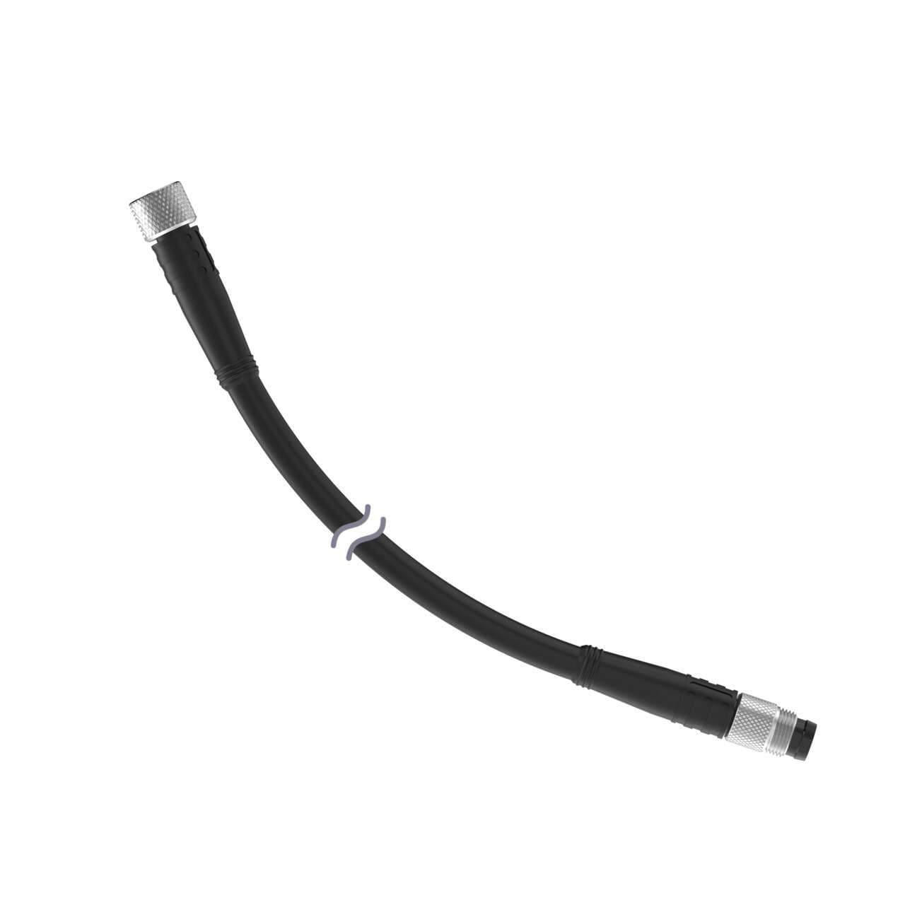 Banner BC-M8F3-M8M3-24-10 Banner BC-M8F3-M8M3-24-10 - Cordset: Double Ended M8 Threaded; 3-pin Straight Male; 3-pin Straight Female Connectors; 10 m (32.81 ft) Black PVC Jacket; Nickel-Plated Brass Coupling Nuts BC-M8F3-M8M3-24-10 on Powermatic Associates