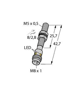 Turck BI1-EG05-AP6X-V1331/S1367 BI1-EG05-AP6X-V1331/S1367 Turck - BI1-EG05-AP6X-V1331/S1367 Inductive Sensor BI1-EG05-AP6X-V1331/S1367 on Powermatic Associates