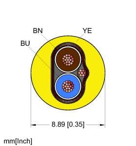 Turck YEL,PVC,2X18,S-FDB,ITCERDB,MS40,FF YEL,PVC,2X18,S-FDB,ITCERDB,MS40,FF Turck - YEL,PVC,2X18,S-FDB,ITCERDB,MS40,FF Fieldbus Technology Cable, Reelfast™ Bulk Cable YEL,PVC,2X18,S-FDB,ITCERDB,MS40,FF on Powermatic Associates